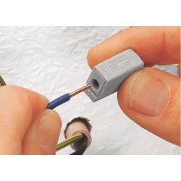 Wago 224-101 24A 2-Way Push-Wire Lighting Connectors 100 Pack