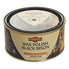 Liberon Black Bison Paste Wax Satin to gloss Antique Pine 500ml