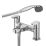 Bristan Quest Chrome 120mm Deck Mounted Dual Control Manual Shower Mixer Tap
