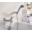 Bristan Quest Chrome 120mm Deck Mounted Dual Control Manual Shower Mixer Tap