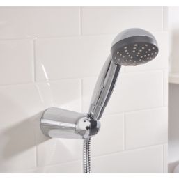 Bristan Quest Chrome 120mm Deck Mounted Dual Control Manual Shower Mixer Tap