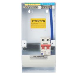 Lewden PRO-R03W-R1 5-Module 3-Way Part-Populated High Integrity Main Switch Consumer Unit