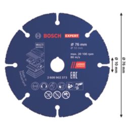 Bosch Expert Multi-Material Carbide Cutting Disc 76mm (3") x 10mm