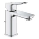 Grohe Dice Chrome 185mm Standard Lever Mono Basin Mixer Tap  With Clicker Waste