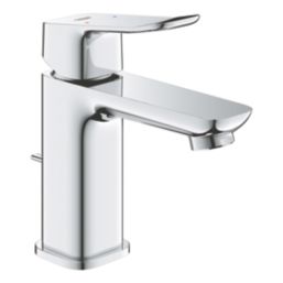 Grohe Dice Chrome 185mm Standard Lever Mono Basin Mixer Tap  With Clicker Waste