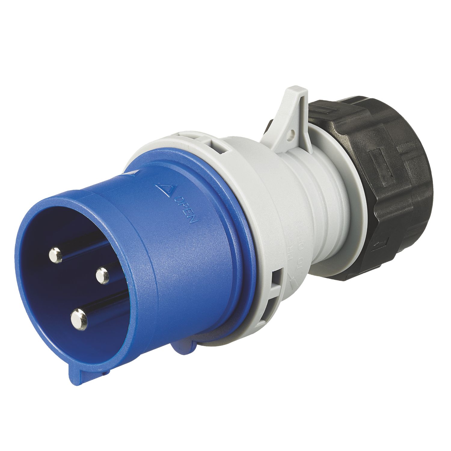 MK 32A 2P+E Site Service Plug 200-250V (636JR)