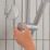Mira Decor Warm Silver 10.8kW  Manual Electric Shower