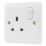 Vimark Pro 13A 1-Gang DP Switched Plug Socket White