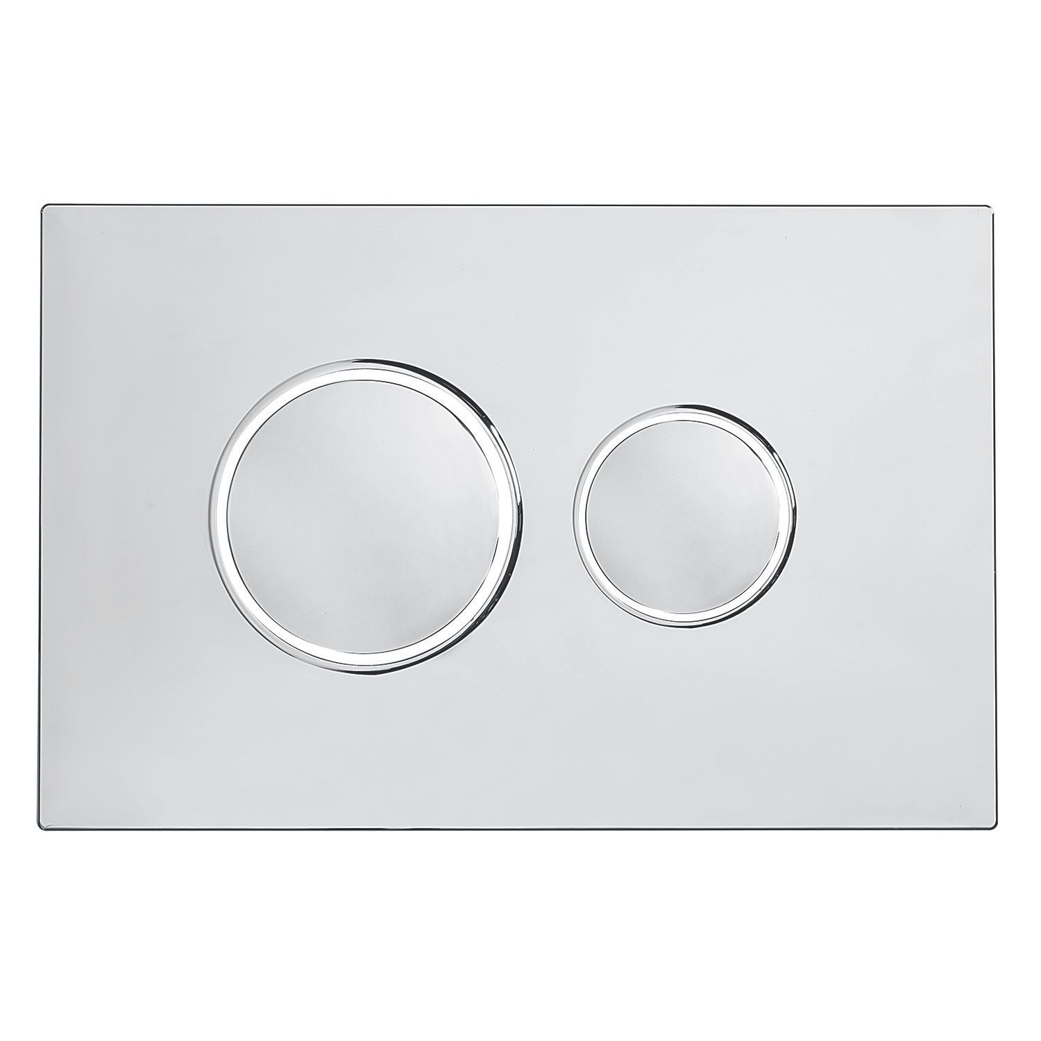 Traditional Dual-Flush Flushing Plate Chrome (636RM)