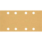 Bosch Expert C470 60 Grit 8-Hole Punched Multi-Material Sanding Sheets 186mm x 93mm 50 Pack