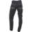 Hard Yakka Raptor Cuff Trousers Black 34" W 32" L