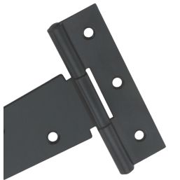 Smith & Locke Black Tee Hinges 300mm 2 Pack