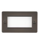 Knightsbridge Flat Plate 4-Module Modular Faceplate Gunmetal