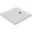 Milan Square Bathroom Square Shower Tray and Waste White Gloss 800mm x 800mm x 40mm