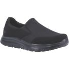 Skechers McAllen  Size 6  Black  Slip-On Occupational Work Shoes