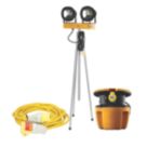 LED Twin Head Tripod Work Light Bundle 35W 11000lm 110V Weekend Hire
