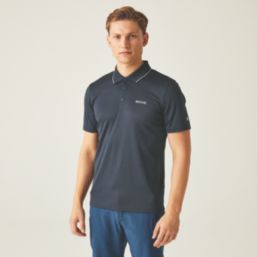 Regatta Maverik V Polo Shirt Navy 2X Large 50.3" Chest