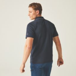 Regatta Maverik V Polo Shirt Navy 2X Large 50.3" Chest
