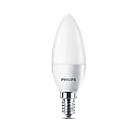 Philips  ES Candle LED Light Bulb 470lm 4.9W 6 Pack