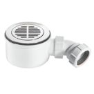 McAlpine  Slotted Shower Trap with 1 1/2" Outlet Chrome 90mm