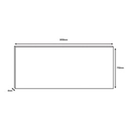 Wilsonart  Viking Oak High-Rise Splashback 3050mm x 750mm x 4mm