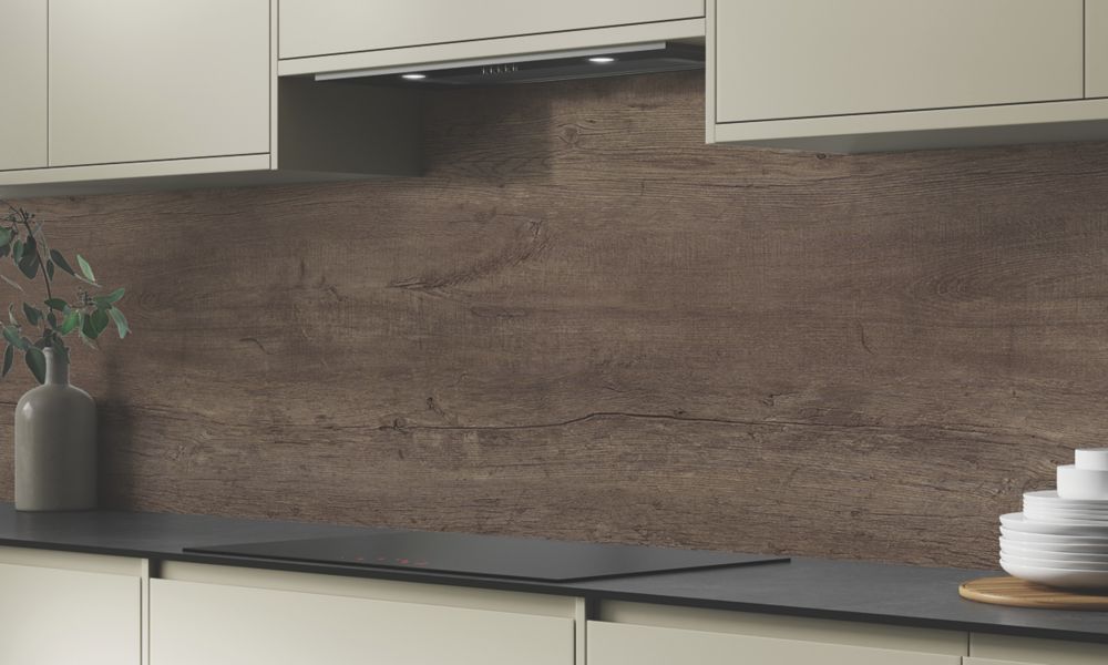 Wilsonart  Viking Oak High-Rise Splashback 3050mm x 750mm x 4mm
