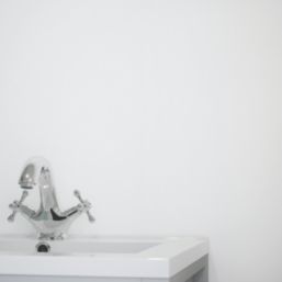 Fortress  2.5Ltr Brilliant White Soft Sheen Emulsion Kitchen & Bathroom Paint