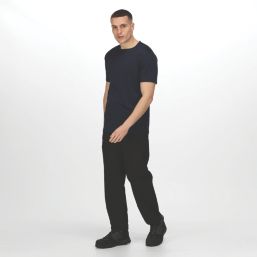 Regatta Pro Wicking Short Sleeve T-Shirt Navy Medium 39" Chest