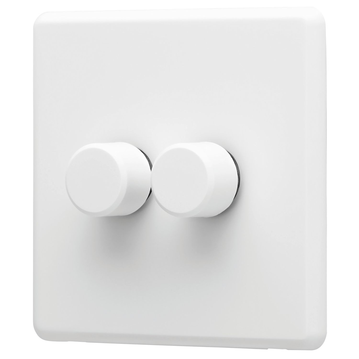 Arlec 2-Gang 2-Way LED Dimmer Switch White (637RU)
