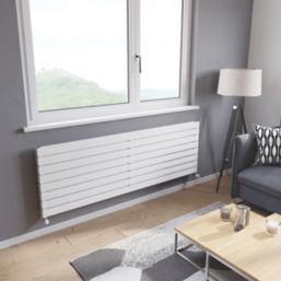 Ximax Oceanus 595mm x 1800mm 5922BTU White Horizontal Designer Radiator