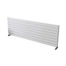 Ximax Oceanus 595mm x 1800mm 5922BTU White Horizontal Designer Radiator