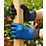 Showa 306 Gloves Blue/Black X Large