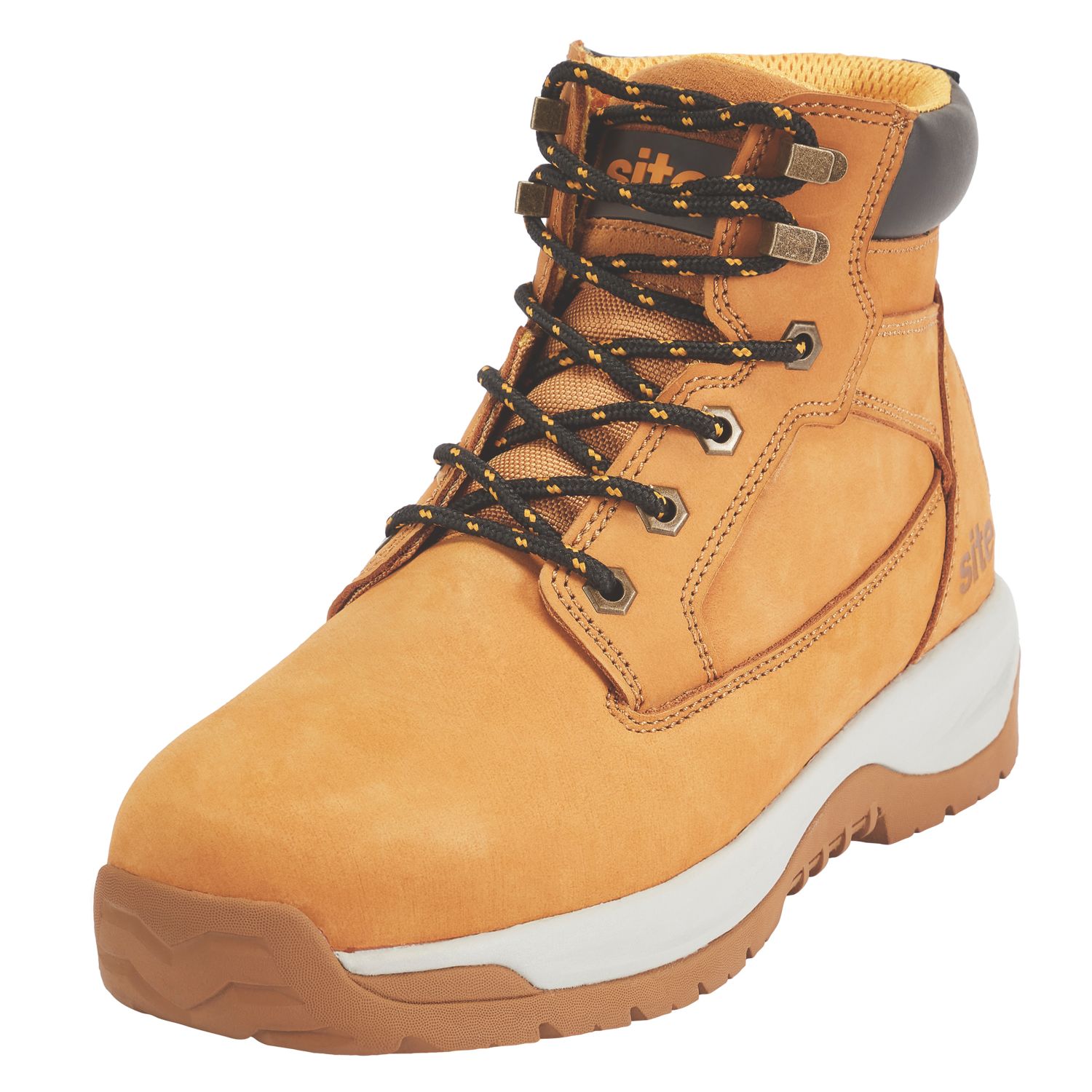 Site Arenite Size 5 Tan Steel Toe Cap Safety Boots (638CJ)