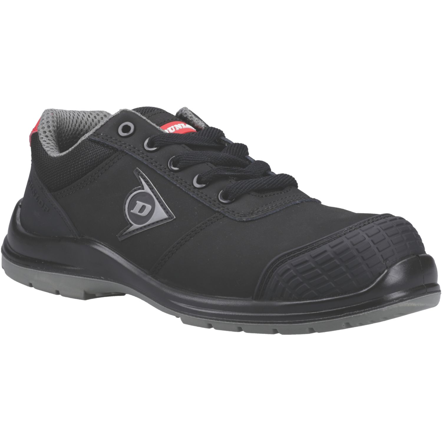 Dunlop First One Adv-Evo Low Size 11 Black / Red Water-Resistant Safety Trainers (638EC)