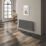 Reina Casina Single 600mm x 850mm 2211BTU Anthracite Horizontal Designer Radiator