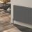 Reina Casina Single 600mm x 850mm 2211BTU Anthracite Horizontal Designer Radiator