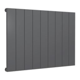 Reina Casina Single 600mm x 850mm 2211BTU Anthracite Horizontal Designer Radiator