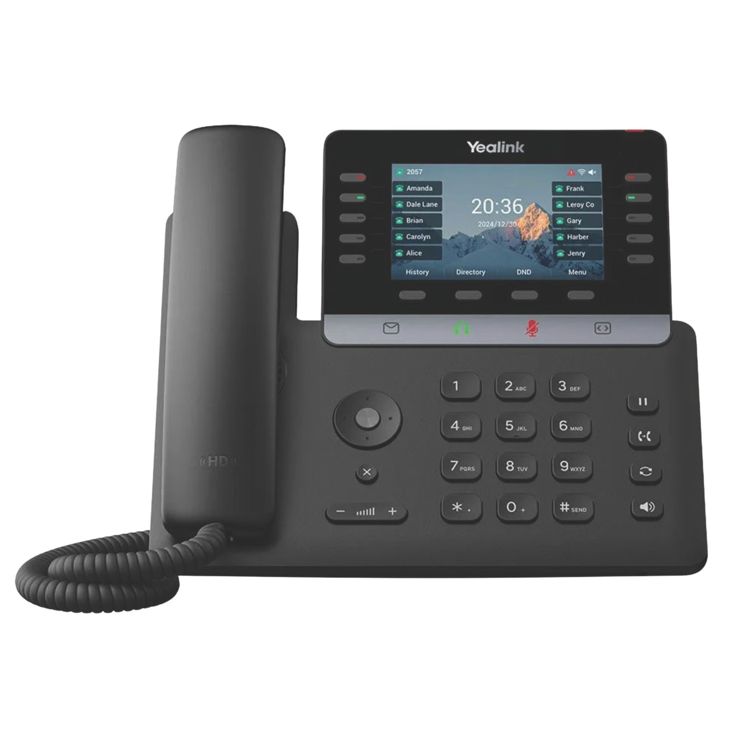 Yealink T74U 16-Line PoE IP Phone & 4.3” Colour LCD Display (638EU)