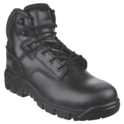 Magnum Precision Sitemaster CT CP Uniform Size 7  Black Water-Resistant  Safety Boots