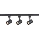 Knightsbridge  1-Circuit Track Lighting Kit 1m Black