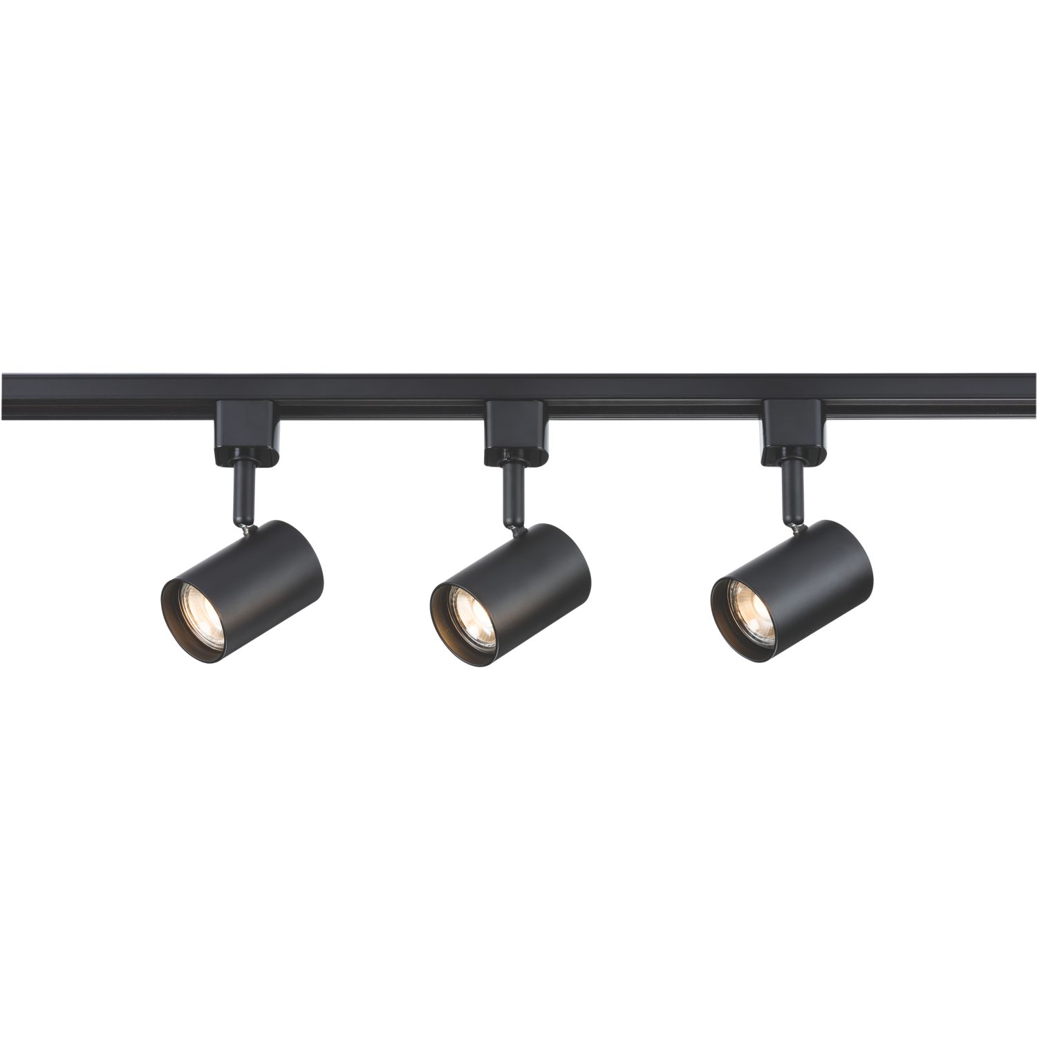 Knightsbridge 1-Circuit Track Lighting Kit 1m Black (638GE)