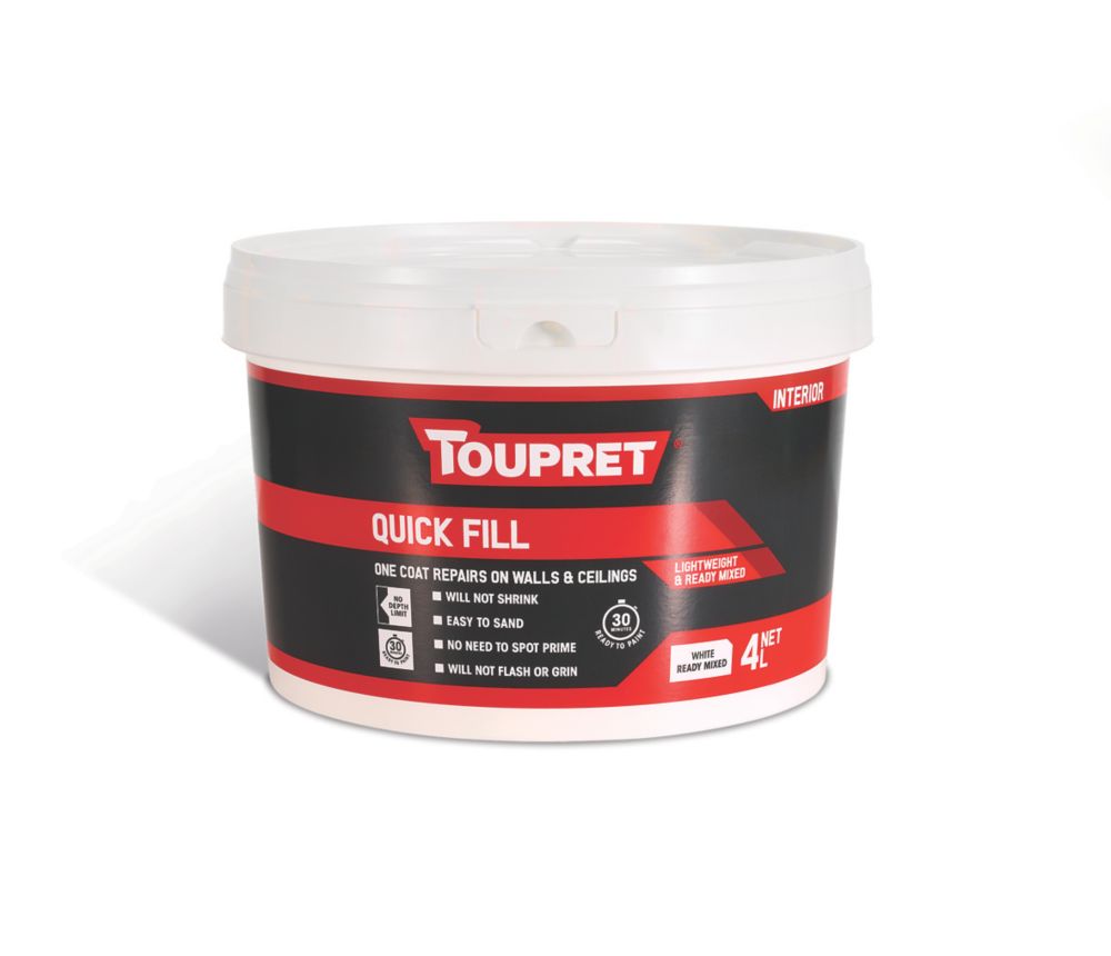 Toupret  Interior Quick Fill 4Ltr