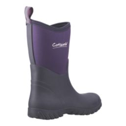 Cotswold Ashmead Size 8 Womens Purple Non Safety Wellies