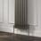 Reina 1800mm x 290mm 2535BTU Raw Metal Vertical 2 Column Radiator