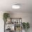 Eglo Morenci LED 480mm Ceiling Fan Light Matt White 43W 5200lm