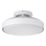 Eglo Morenci LED 480mm Ceiling Fan Light Matt White 43W 5200lm