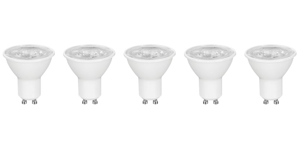 Ampoule LED GU10 5 W 60 Leds rouge - HORNBACH