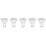 LAP   GU10 LED Light Bulb 345lm 3.6W 5 Pack