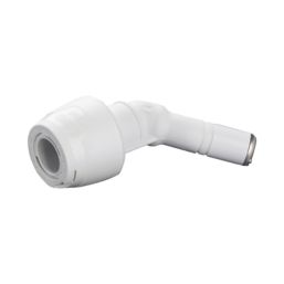 Hep2O  Plastic Push-Fit Equal 45° Keyless Stem Elbow 10mm