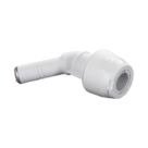 Hep2O  Plastic Push-Fit Equal 45° Keyless Stem Elbow 10mm